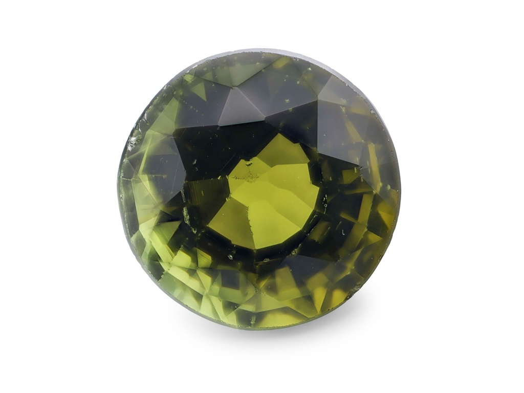 [UGRB0650X1] Green Tourmaline 6.30mm Round