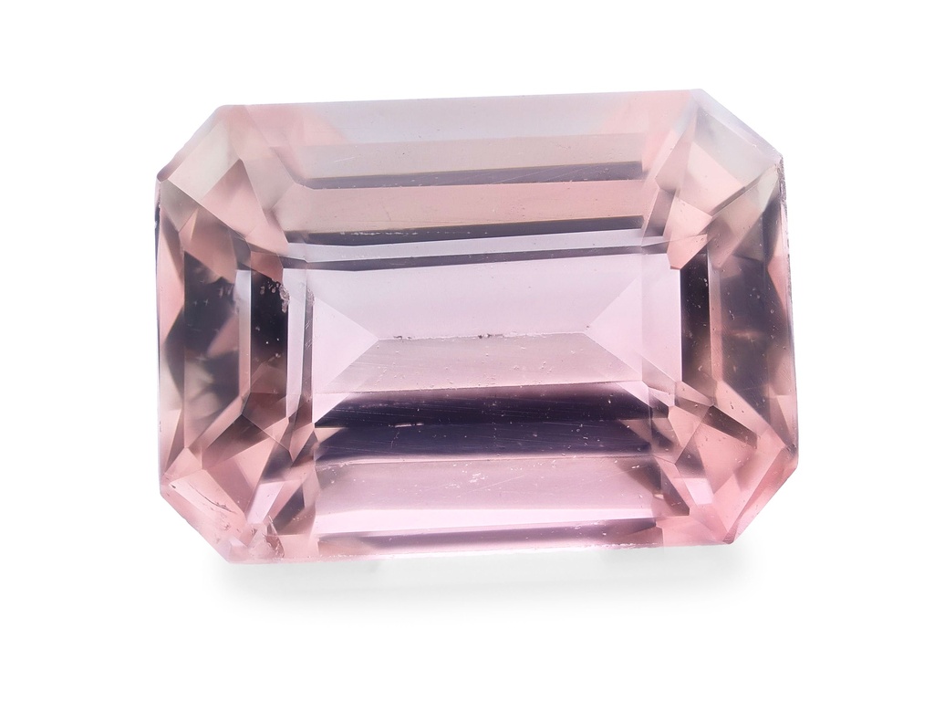 [UPOS0705X1] Pink Tourmaline 6.9x4.9mm Emerald Cut