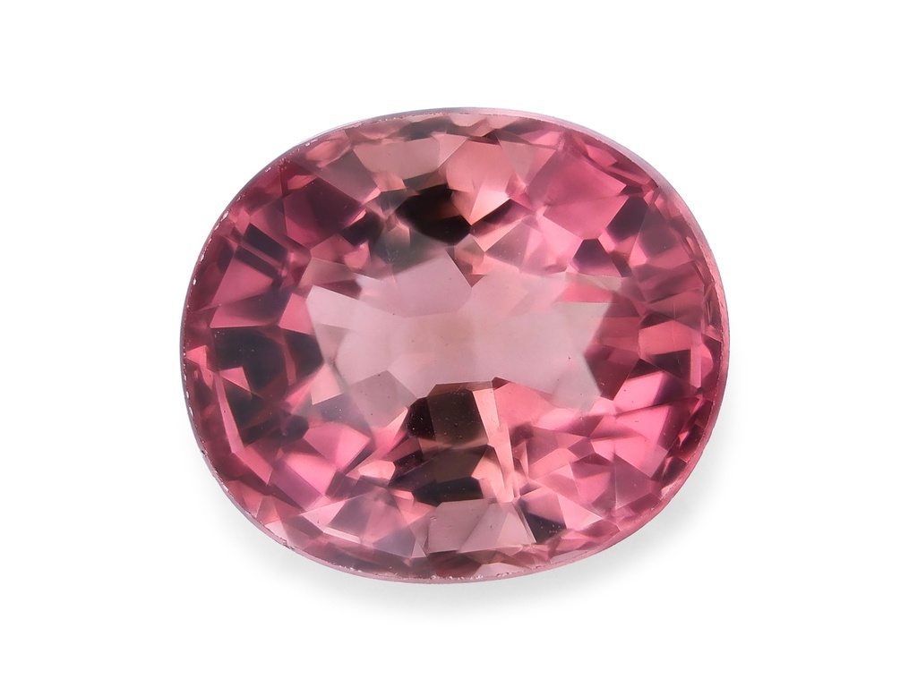 [UPVB0706X8] Pink Tourmaline 7.1x6.1mm Oval