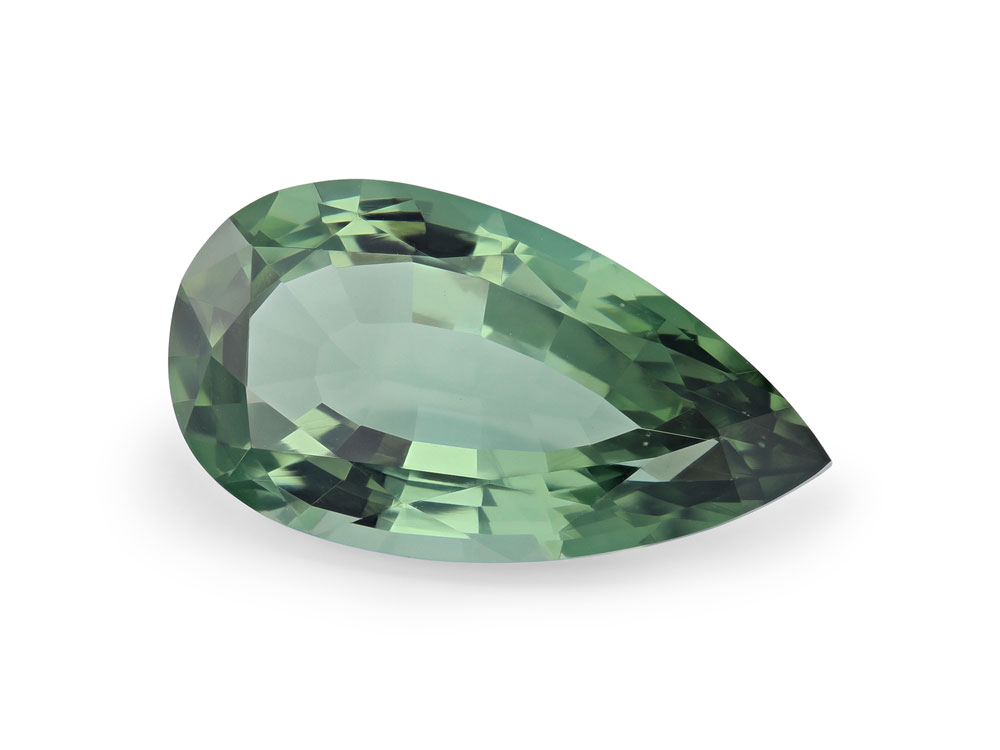 [UGPB1508X1] Green Tourmaline 15.1x8.1mm Pear Shape