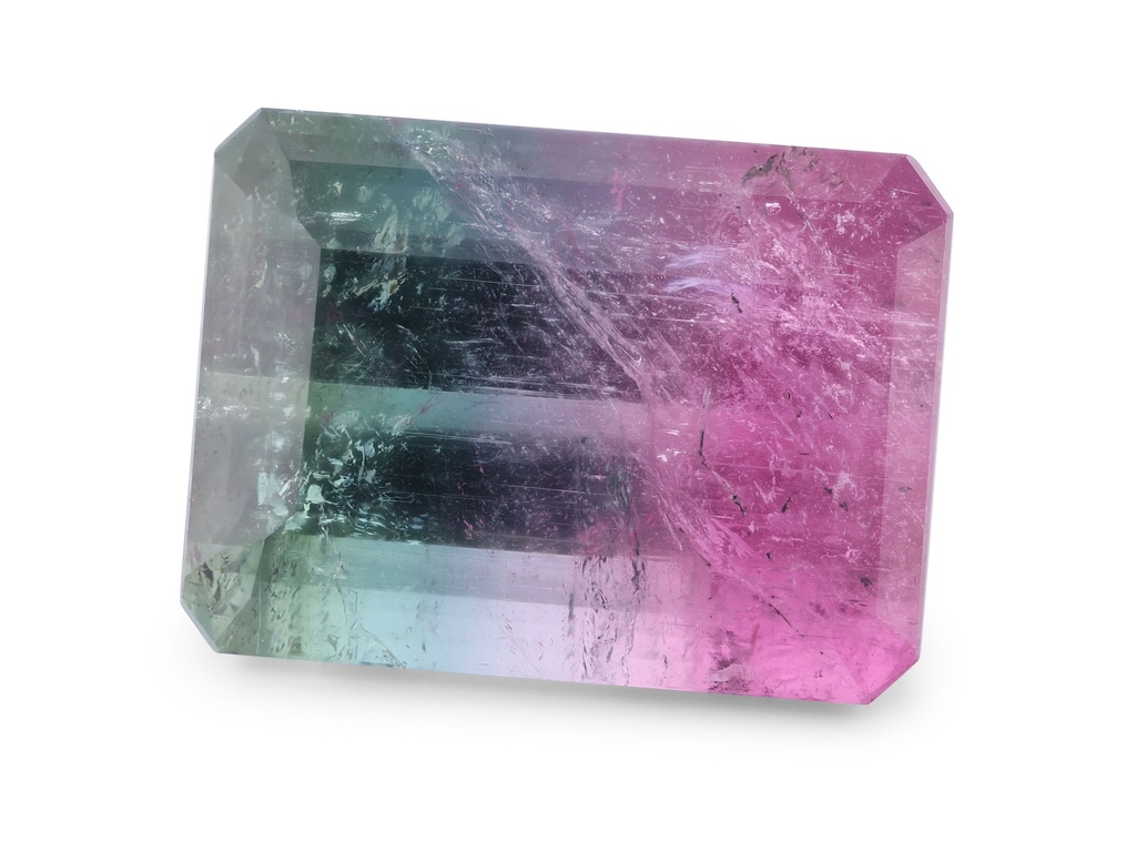 [UMOS1705X4] Watermelon Tourmaline 17.05x12.5mm Emerald Cut