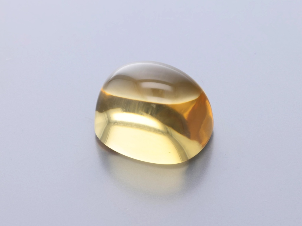 [QCAC1210P1] Citrine 12x10mm Cushion Cabochon