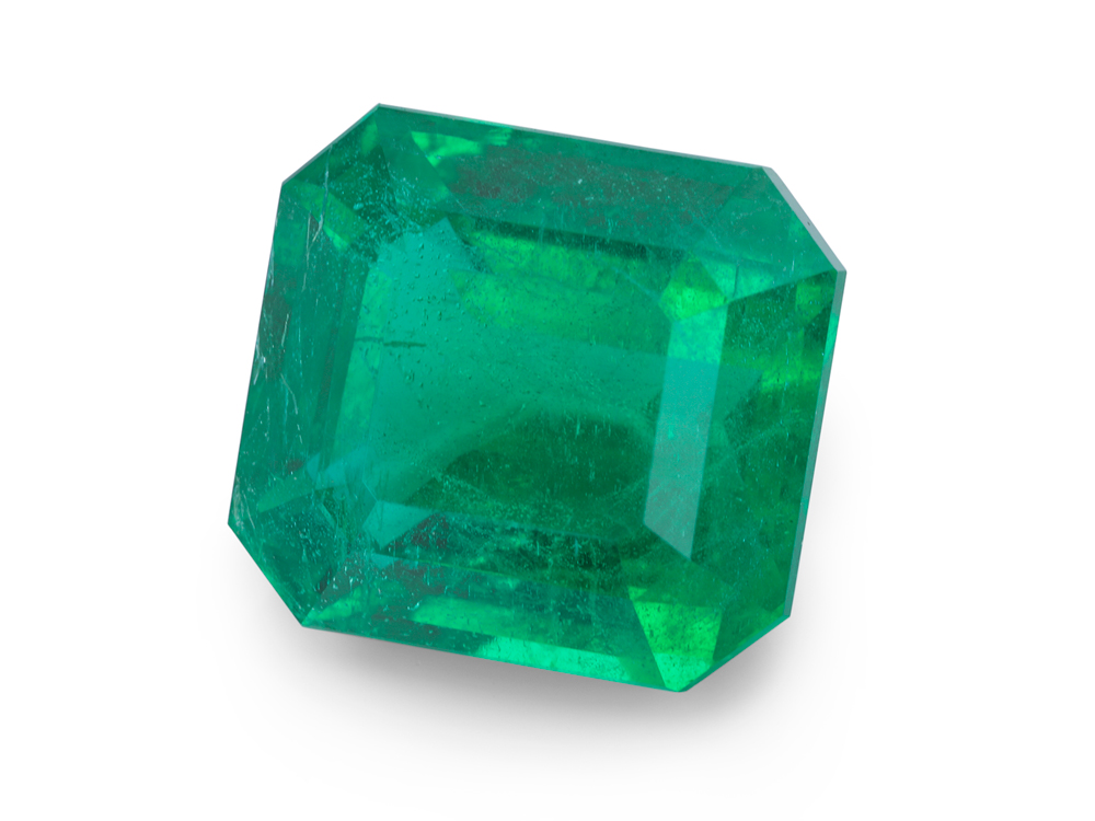 Zambian Emerald 10.06x9.24mm Emerald Cut