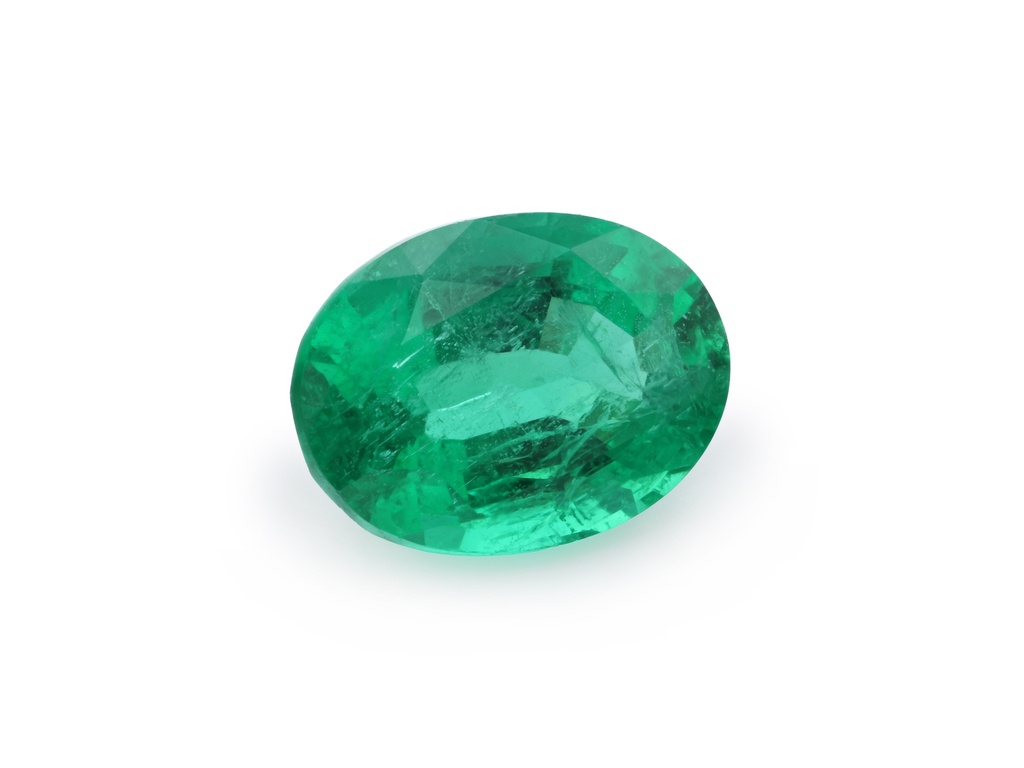 [BEVB0806X1] Zambian Emerald 8.4x6.3mm Oval