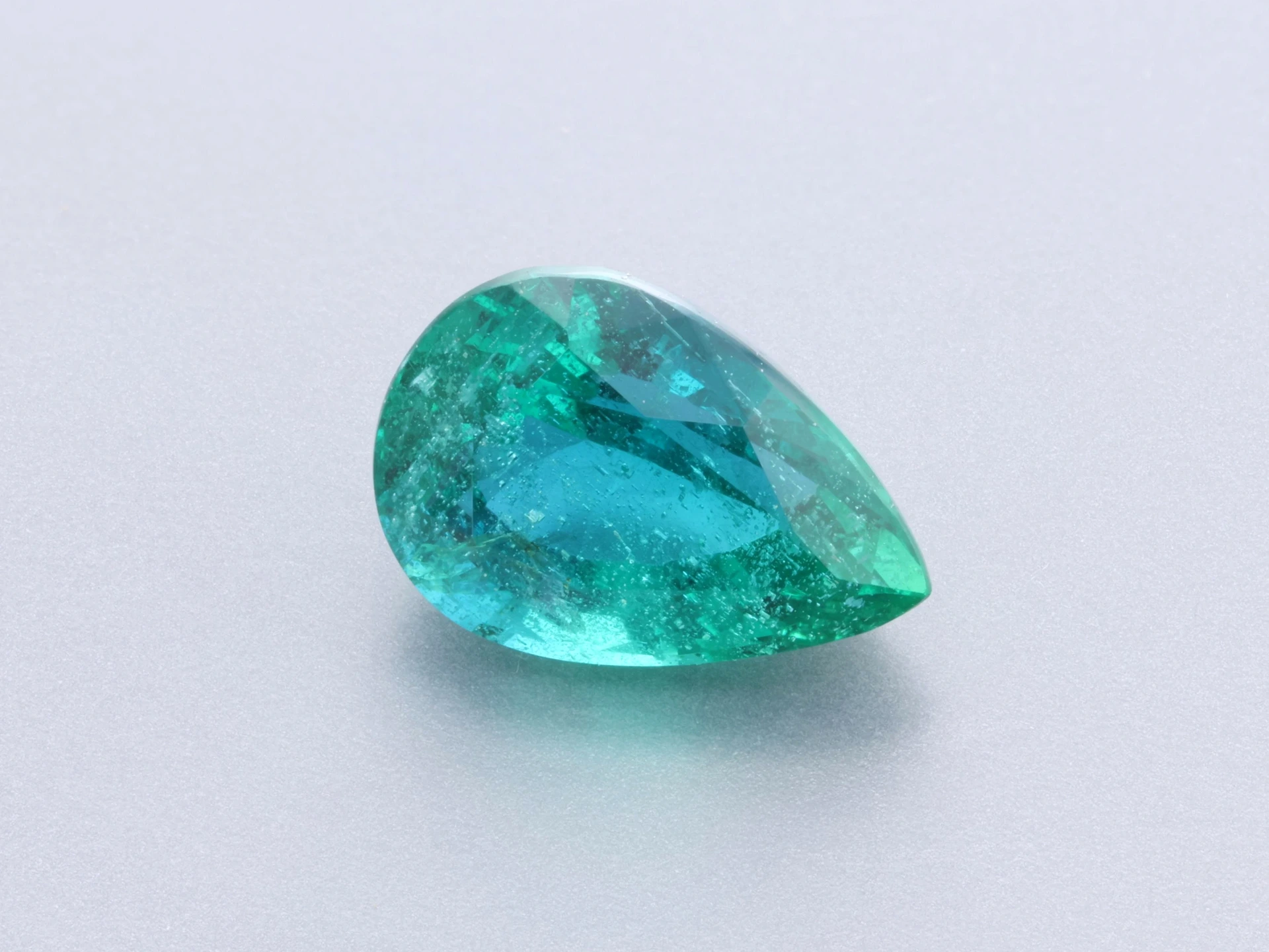 Zambian Emerald 7x4.9mm Pear Shape
