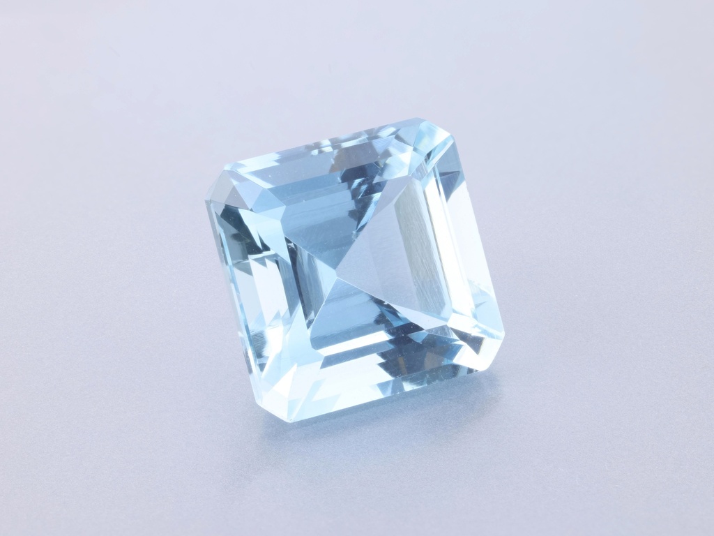 [BAOS1000X1] Aquamarine 10mm Square Emerald Cut