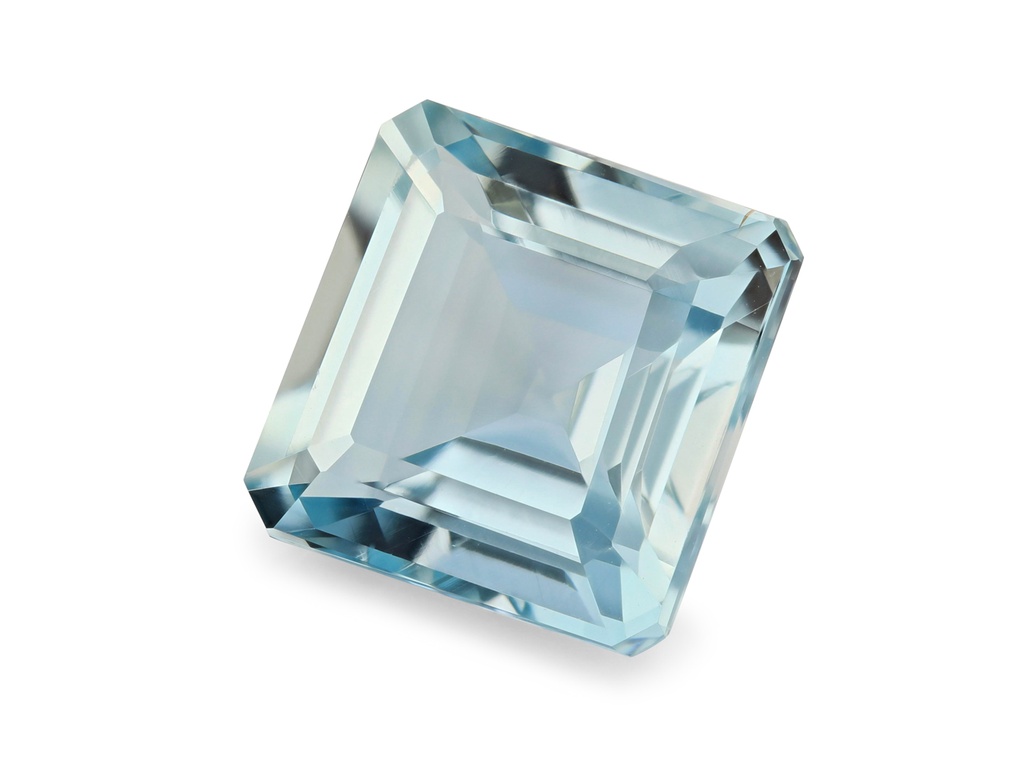 Aquamarine 10.5x10.4mm Square Emerald Cut