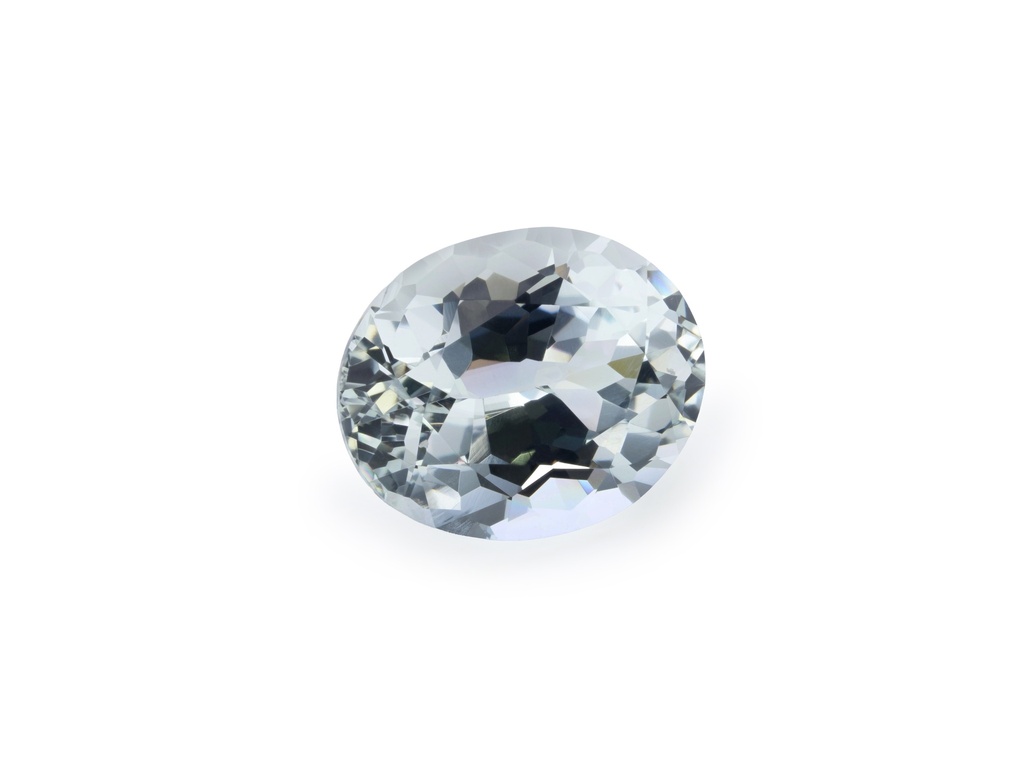 [BAVB1109X1] Aquamarine 11.3x9.2mm Oval Light Blue Green