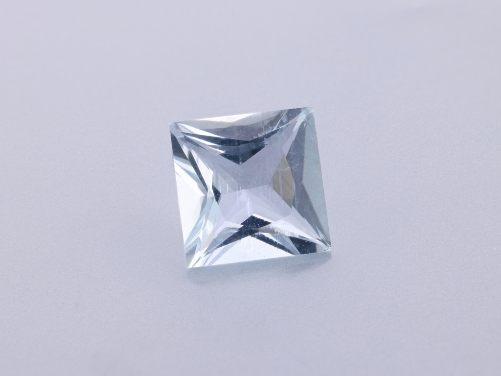 [BAQP0700X6] Aquamarine 7.00mm Princess Cut