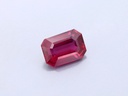 Ruby 6.89 x 4.85 x 2.85mm Emerald Cut Bright Red Burmese