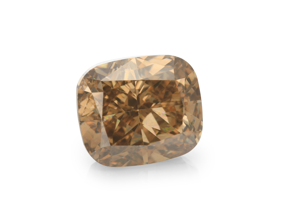 [DMAB0706X1] Diamond 6.8x5.9mm Cushion Cognac