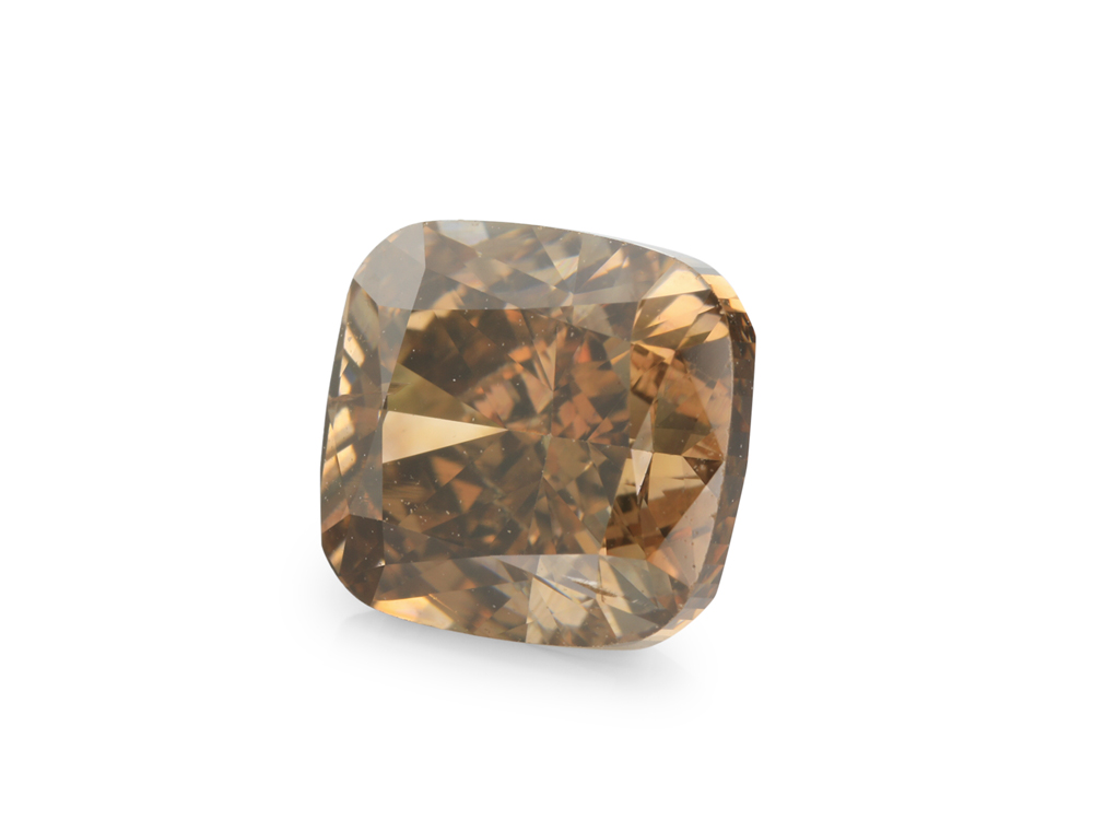 [DMAB0600X1] Diamond 6.3x5.9mm Cushion Cognac