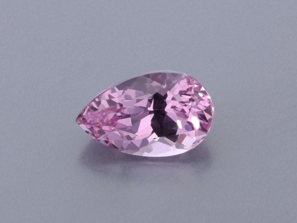 [LPPB0705X2] Spinel 7x4.5mm Pear Shape Light Pink
