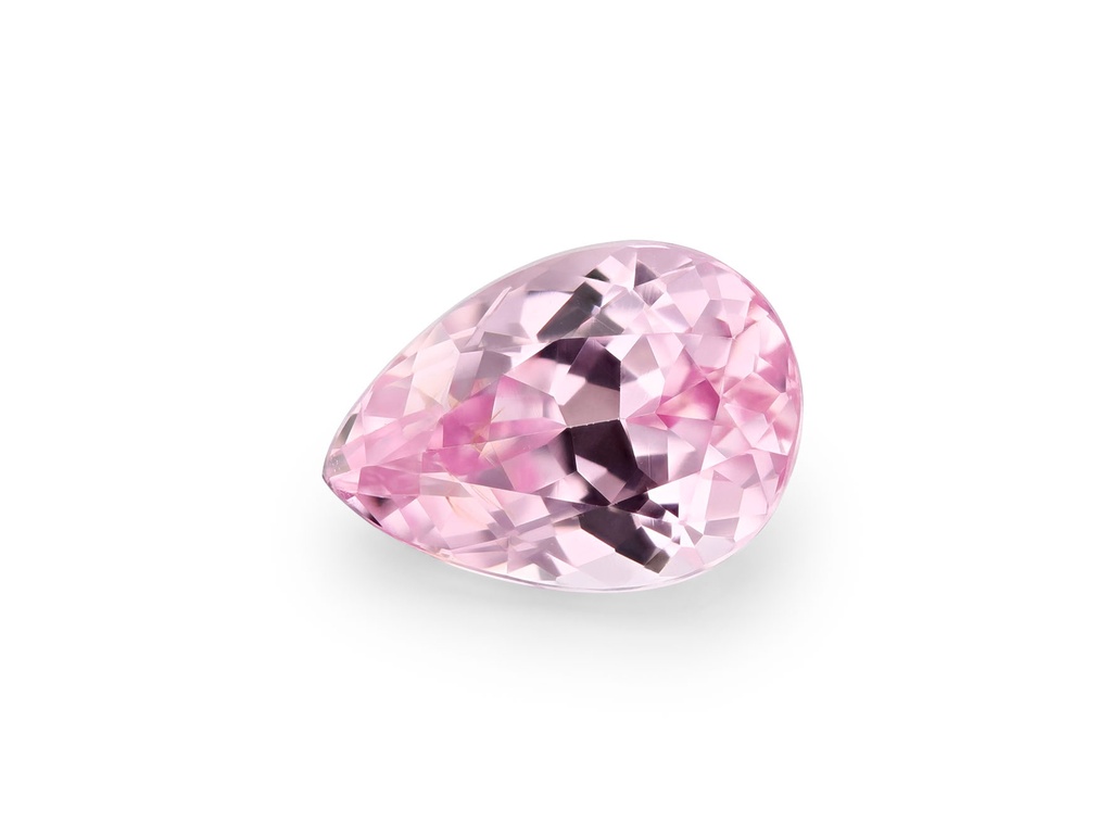 [LPPB0705X3] Spinel 7.5x5.4mm Pear Shape Light Pink