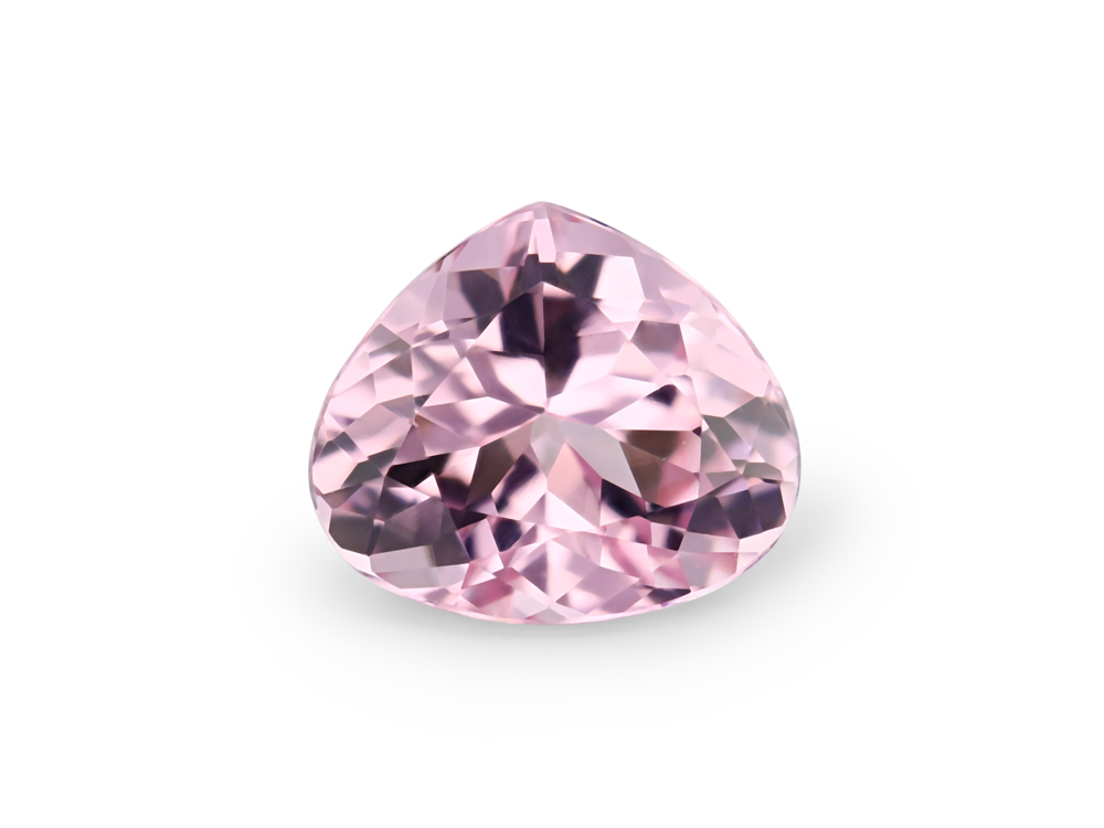 Spinel 6.6x5.6mm Pear Shape Light Pink
