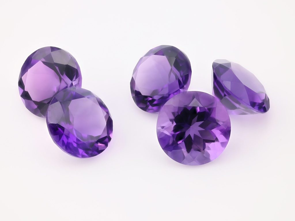 Amethyst 10mm Round Dark
