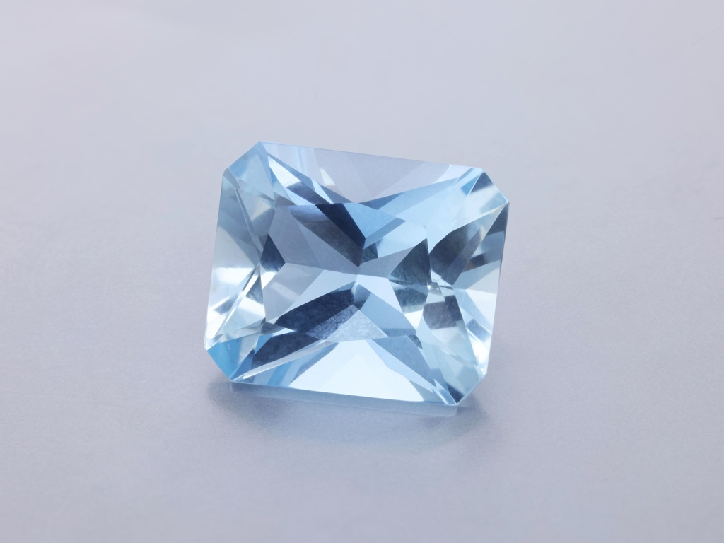 [BAON1210X1] Aquamarine 12.1x10.1mm Radiant Cut