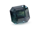 Teal Sapphire 8.06x7.52mm Emerald Cut