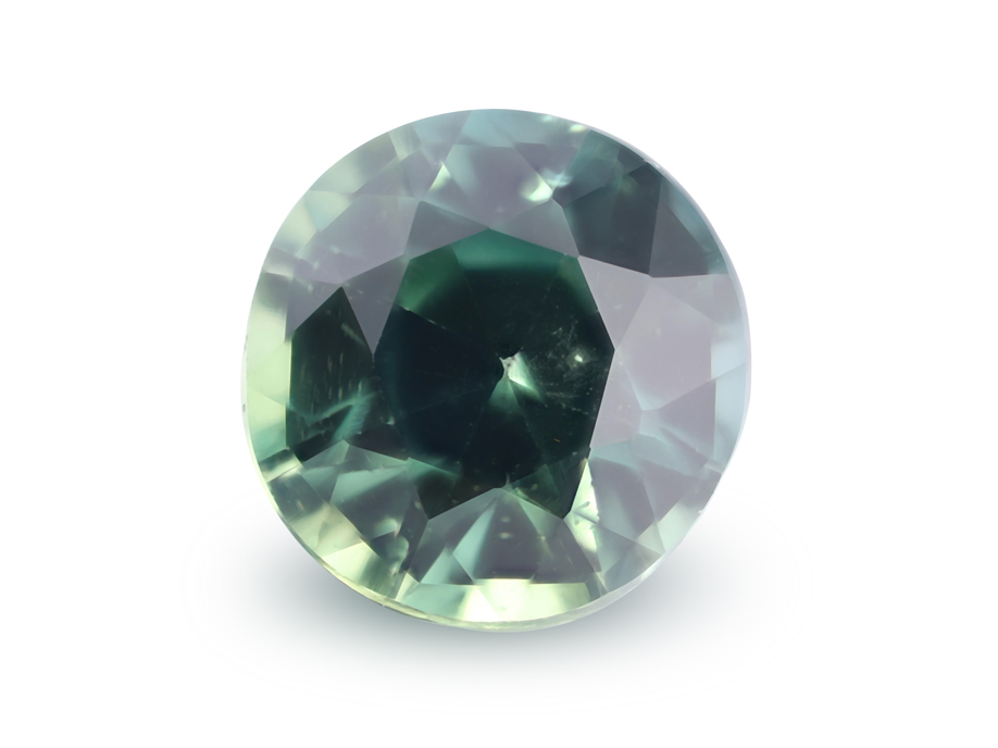 Sapphire 5.70mm Round Teal
