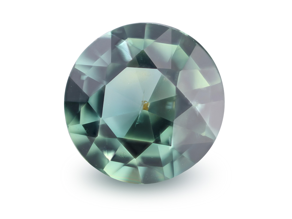 Sapphire 6.55mm Round Teal