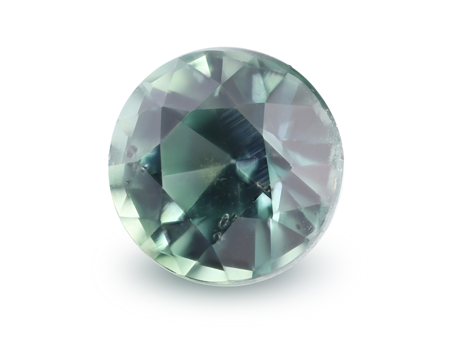 Sapphire 5.90mm Round Teal
