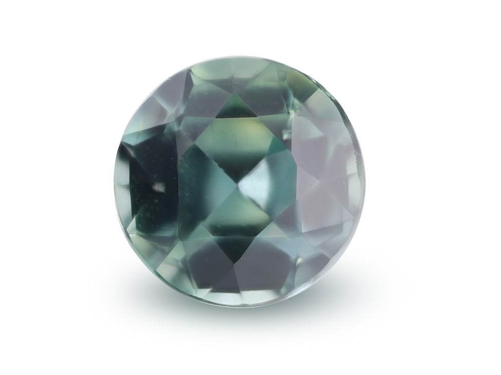 Sapphire 5.90mm Round Teal