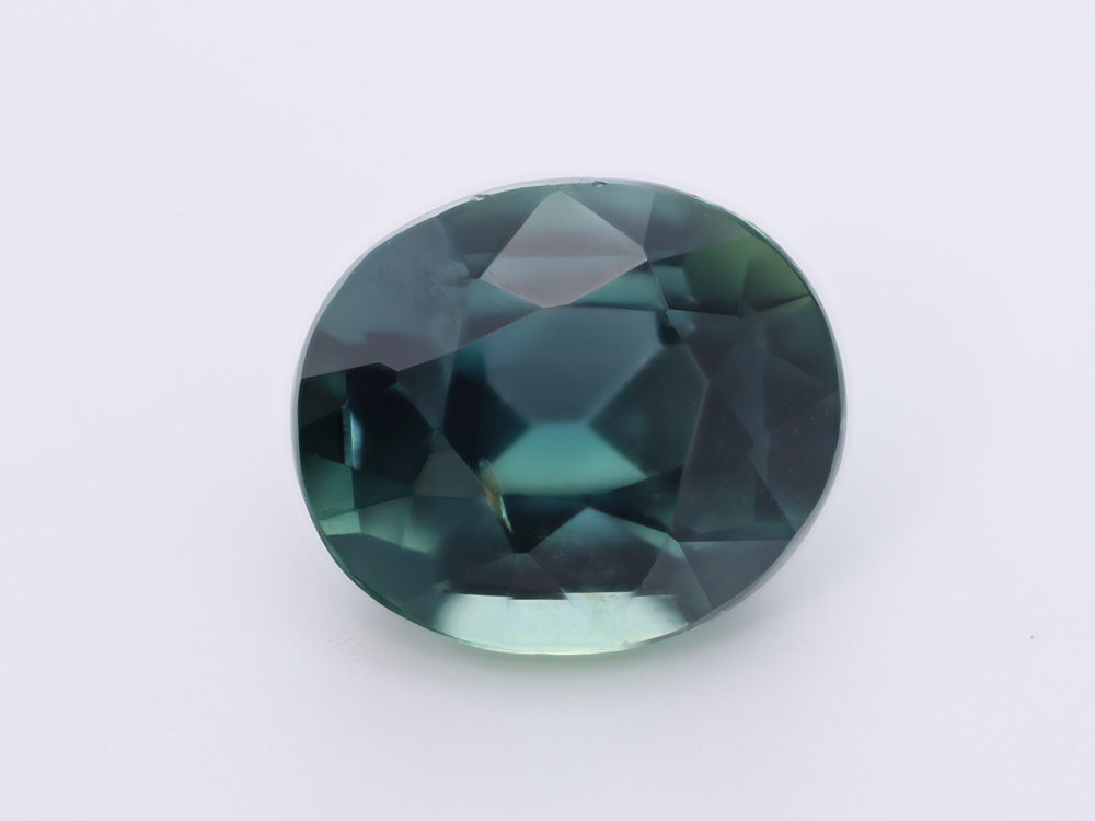 Sapphire 6.4x5.5mm Oval Teal