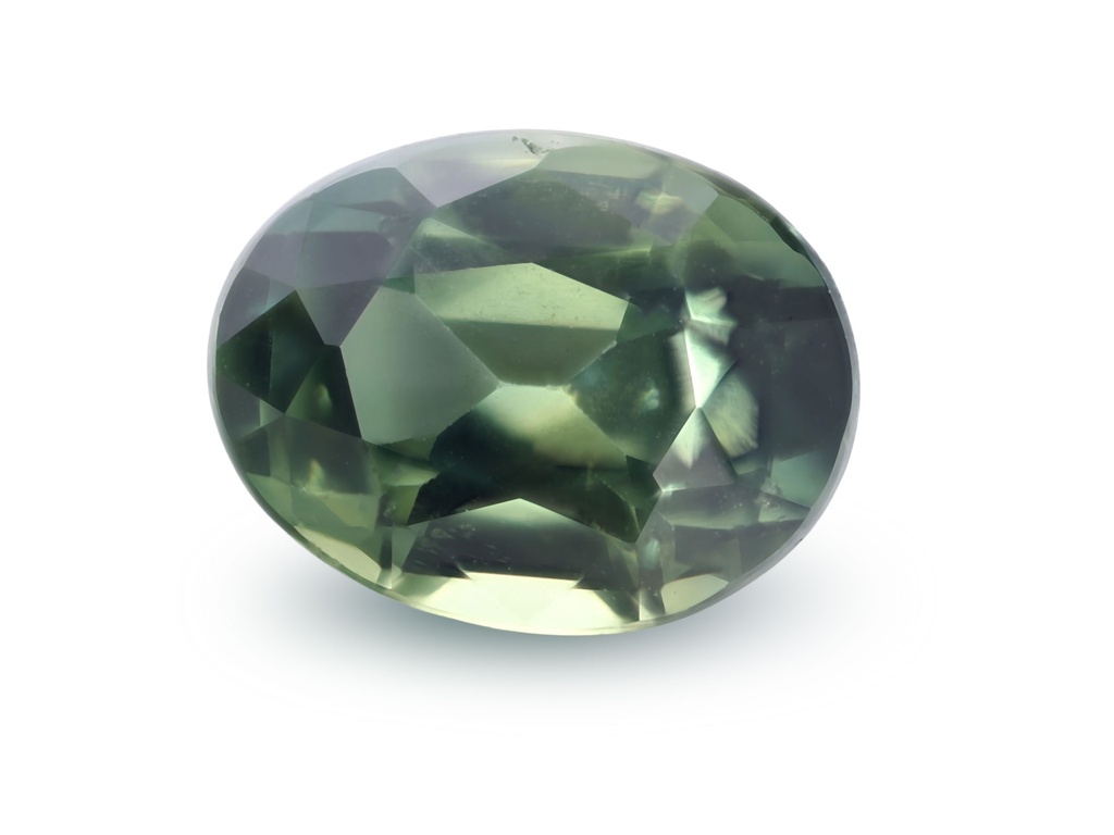 Sapphire 6.8x5.25mm Oval Teal