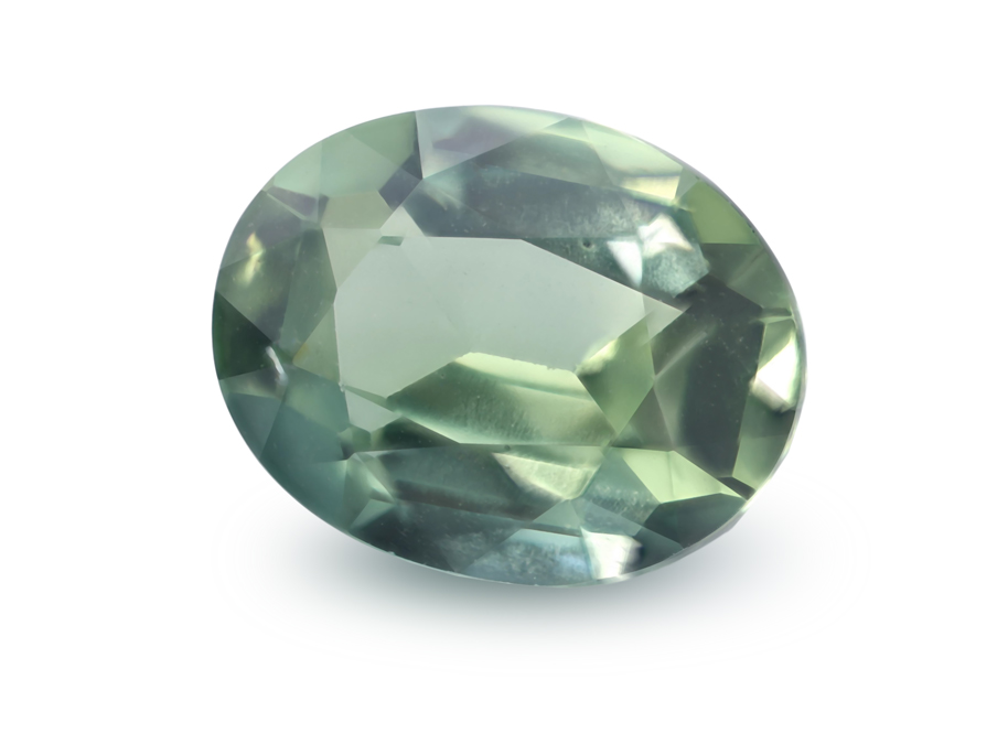 Sapphire 7.5x5.9mm Oval Teal