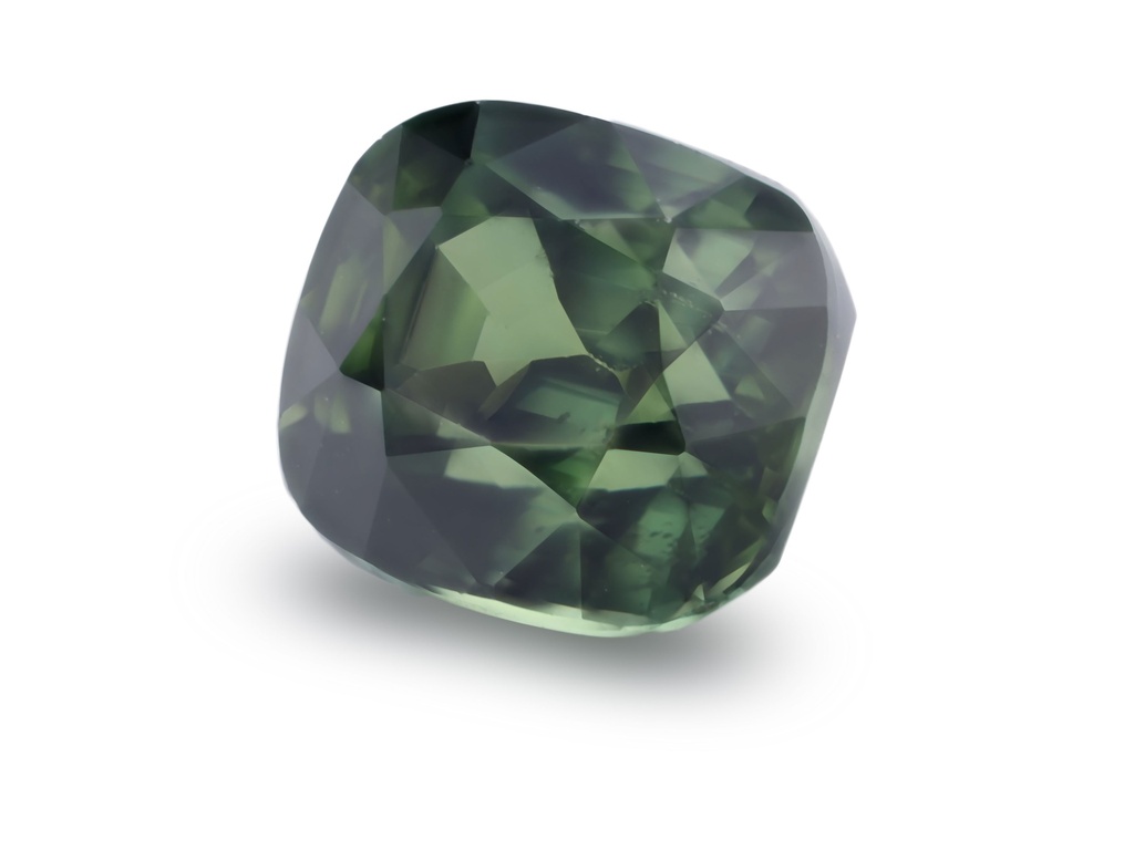 [SMAB0605X2] Sapphire 5.9x5.4mm Cushion Teal