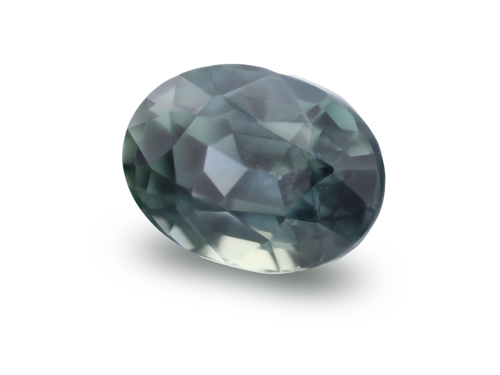 Sapphire 7.3x5.3mm Oval Teal