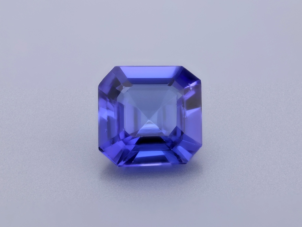 [TZOS0800X1] Tanzanite 8.1x8mm Square Emerald Cut