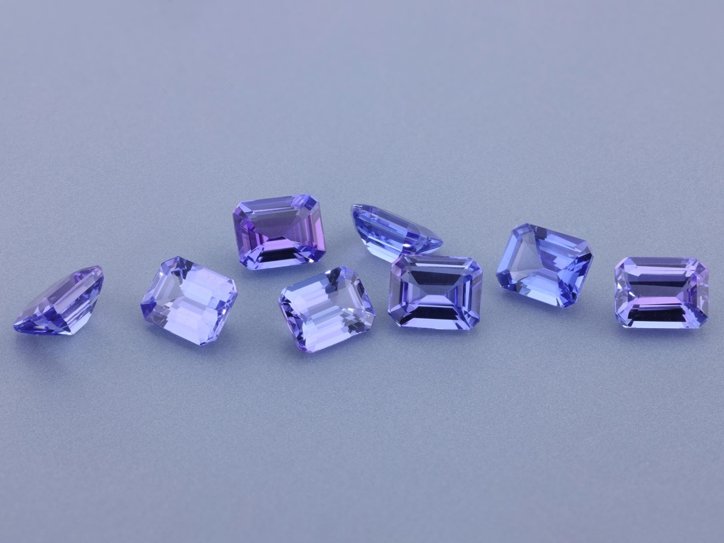 [TZOS0504] Tanzanite 5x4mm Emerald Cut