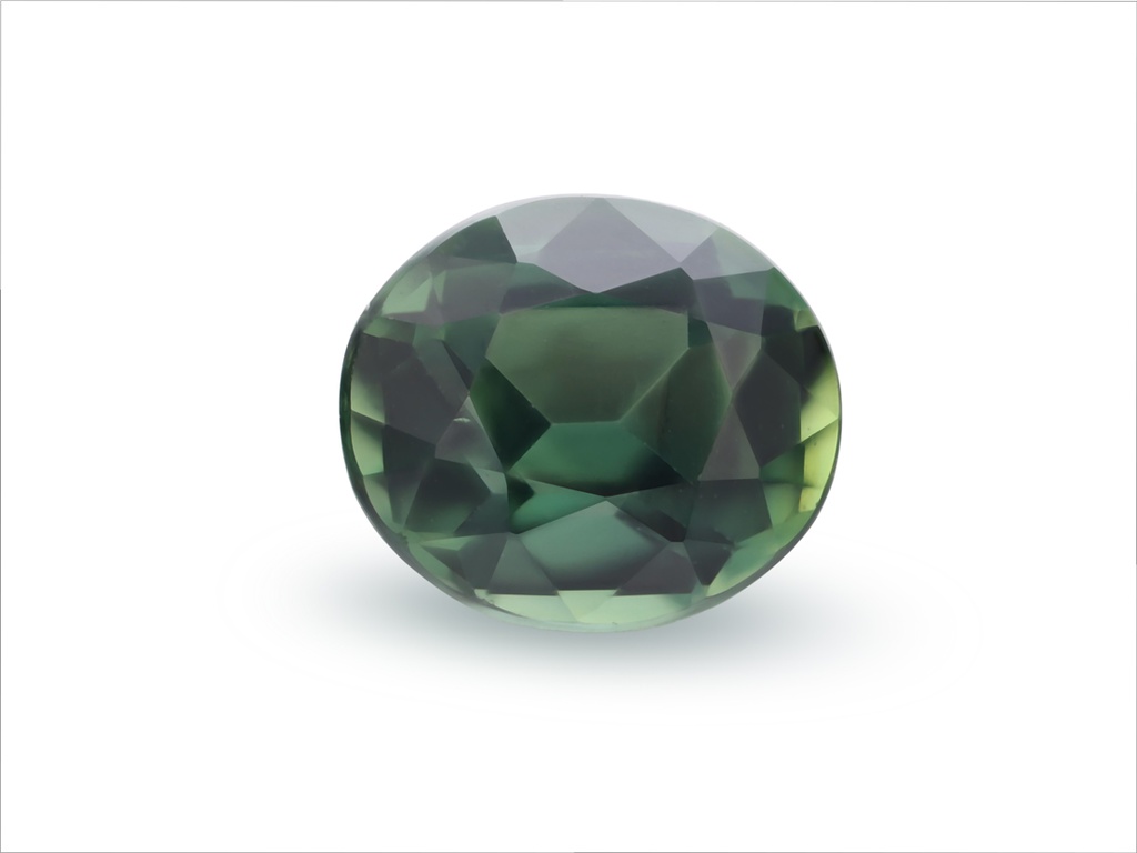 Sapphire 6.4x5.55mm Oval Teal