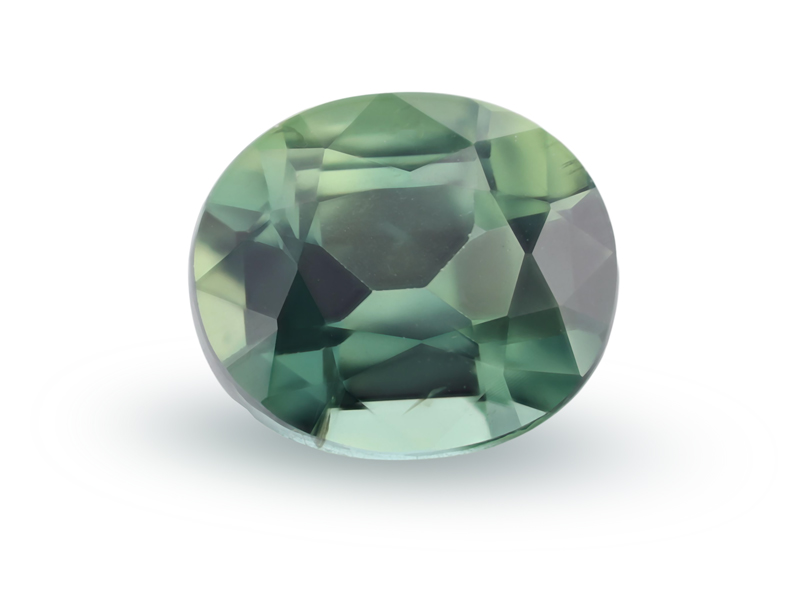 Sapphire 6.5x5.6mm Oval Teal