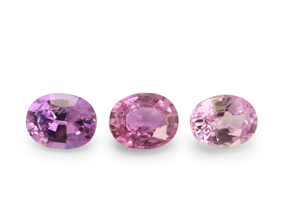 [SPVB0504B] Pink Sapphire 5x4mm Oval Light