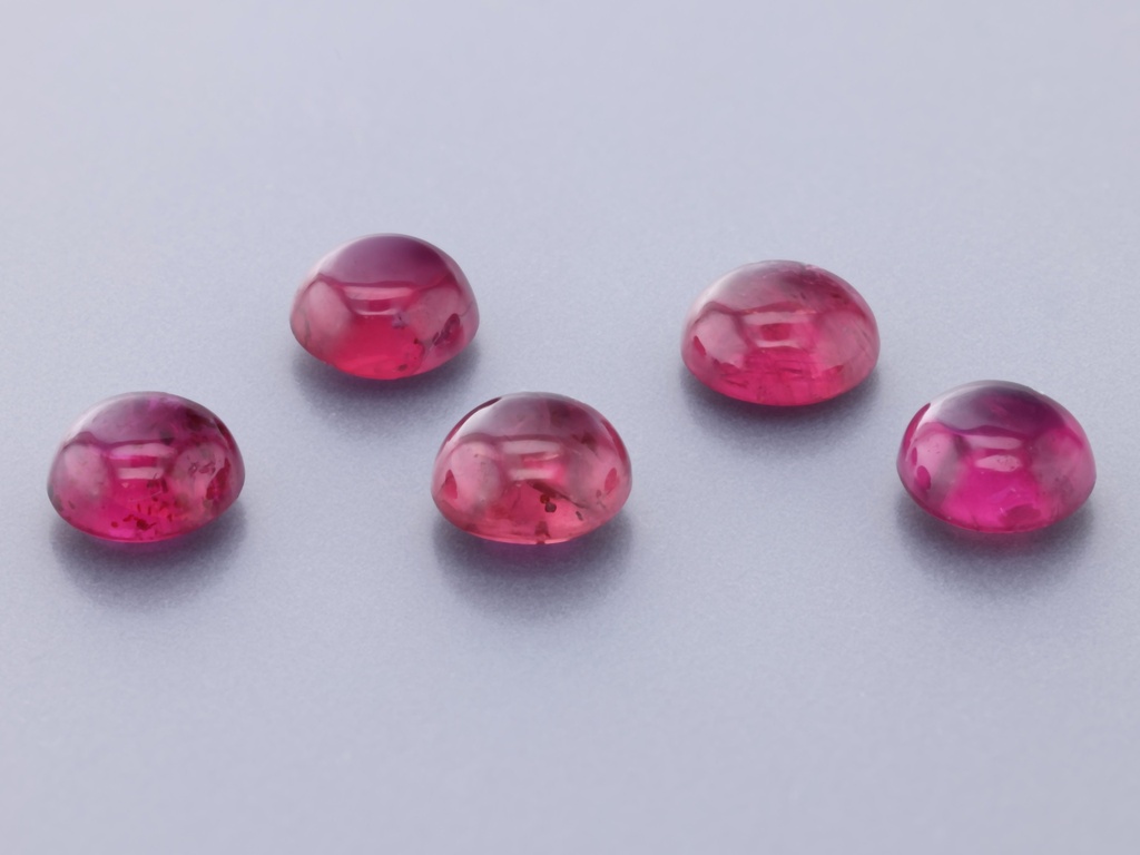 [RRRC0400] Ruby 4.00mm Round Cabochon