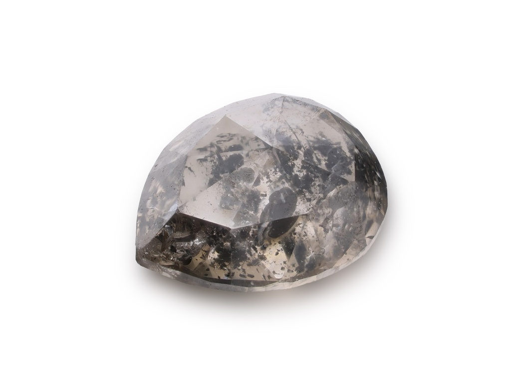 Salt & Pepper Diamond 5.8x4.8mm Pear Shape