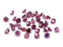 Rhodolite Garnet 3.00mm Round Diamond Cut