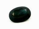 Australian Sapphire 16.7x11.7mm Oval Dark Blue