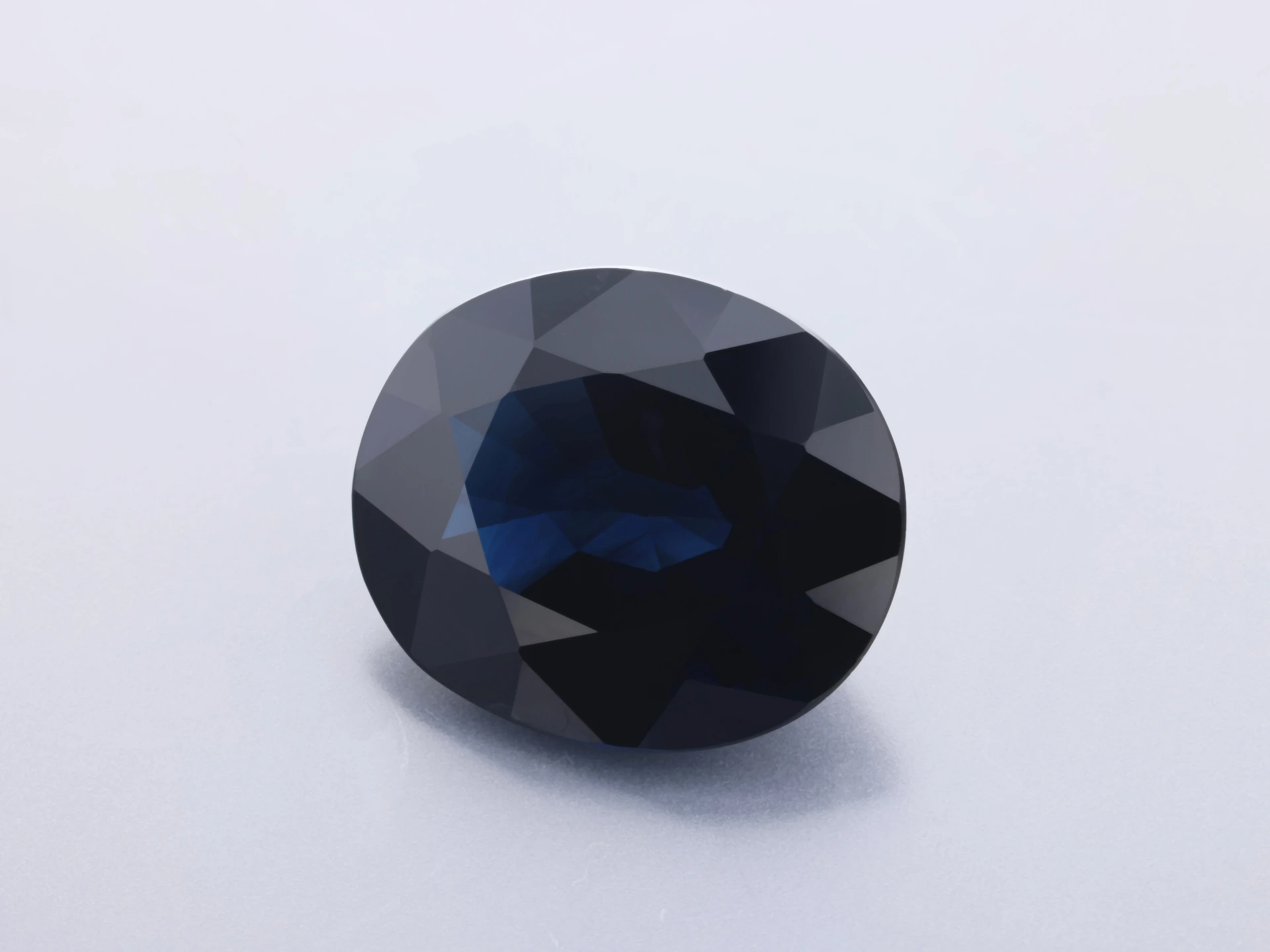 [SAVB1210X2] Australian Sapphire 11.9x9.9mm Oval Dark Blue