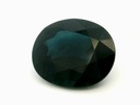 Australian Sapphire 11.9x9.9mm Oval Dark Blue