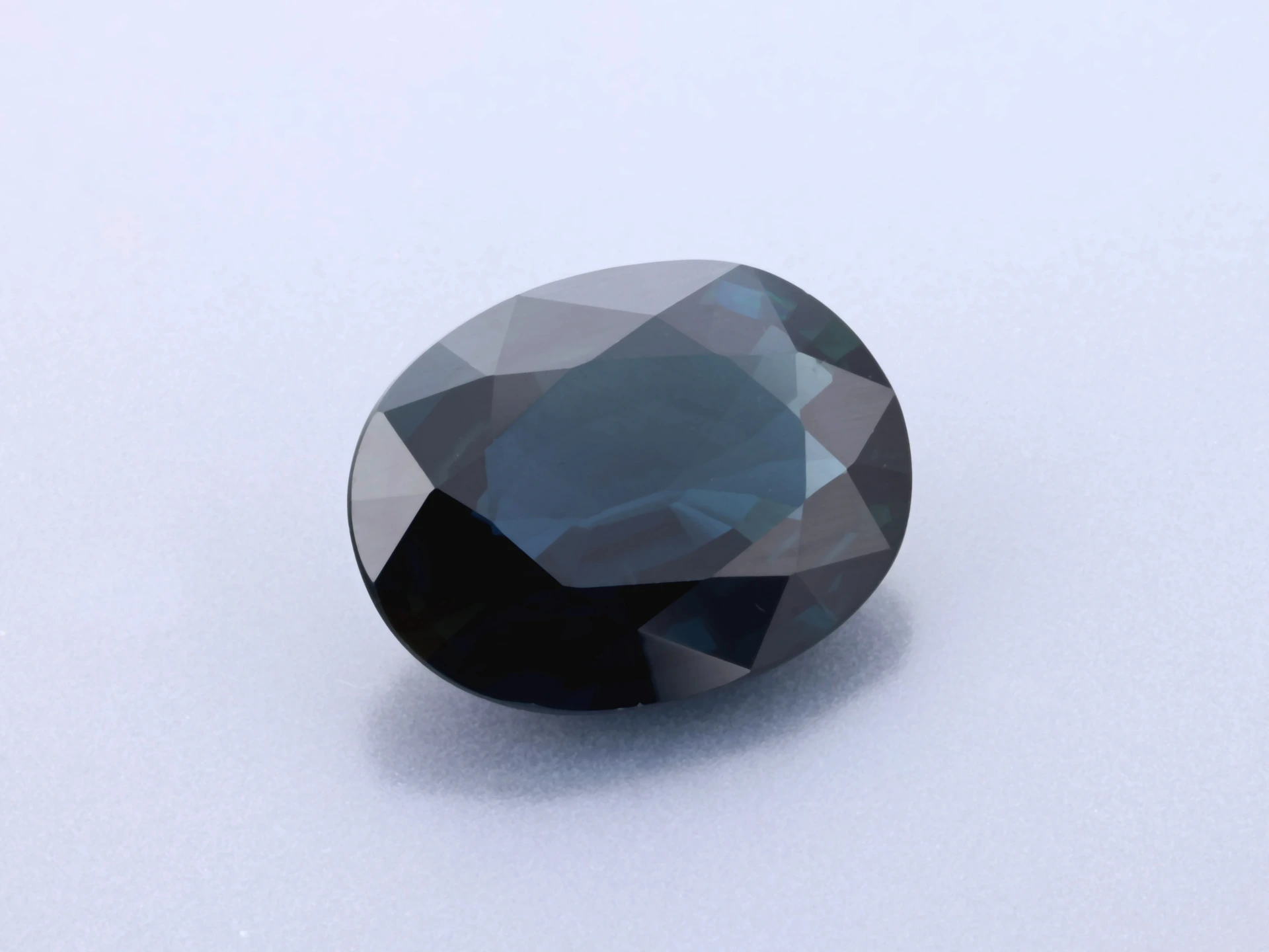 [SAVB0907X23] Australian Sapphire 9x7mm Oval Dark Blue