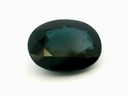 Australian Sapphire 13.8x10.7mm Oval Dark Blue