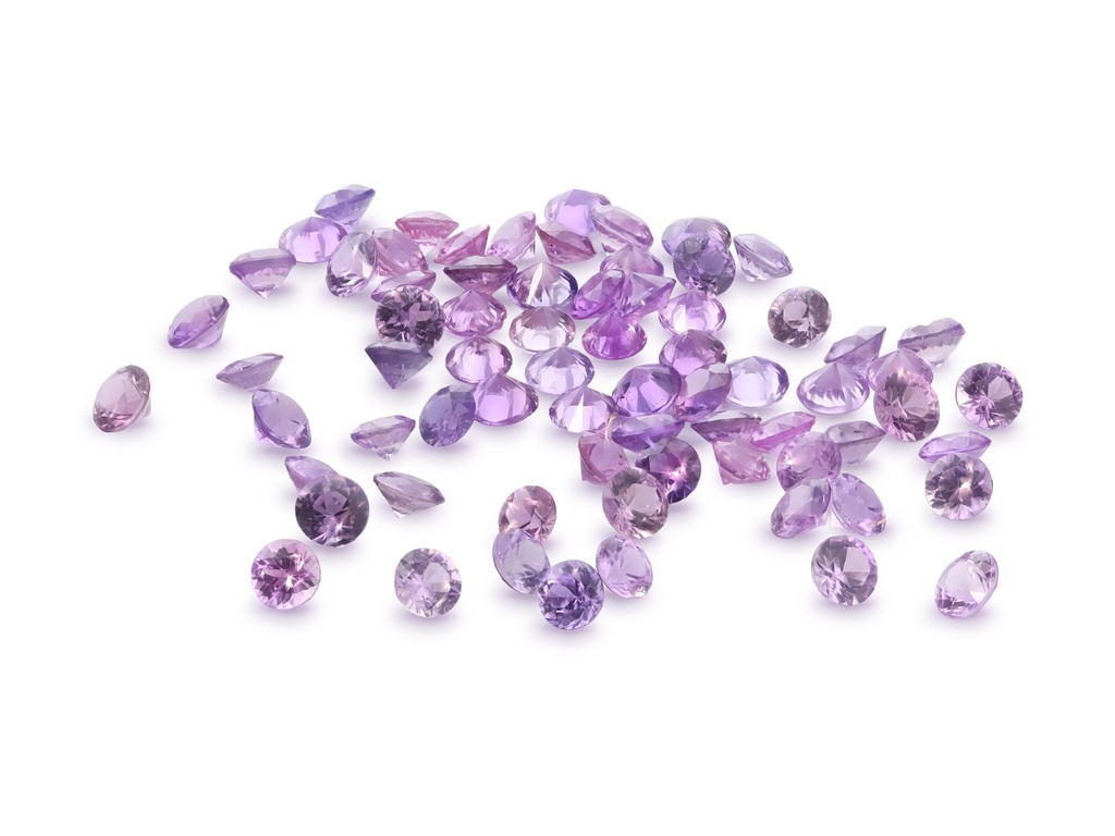 [SURB0175M] Purple Sapphire 1.75mm Round Light to Mid