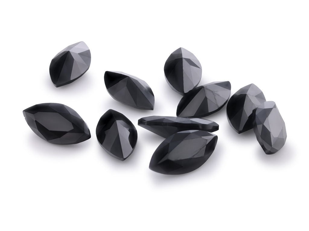 [LKMB0804] Black Spinel 8x4mm Marquise