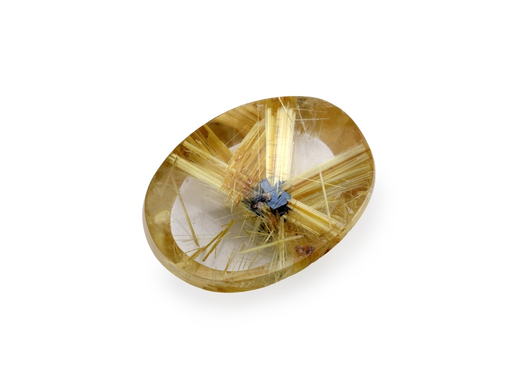 [QZVT1410X1] Rutilated Quartz 14.6x11mm Oval