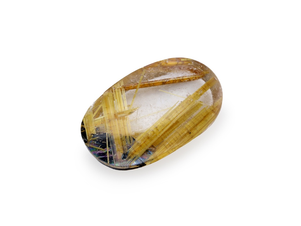 [QZVT1705X1] Rutilated Quartz 17.1x10.7mm Oval