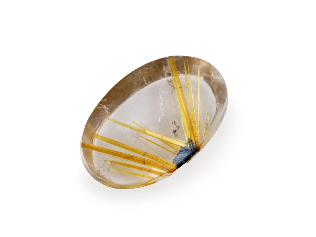 [QZVT1612X1] Rutilated Quartz 16.5x10.7mm Oval