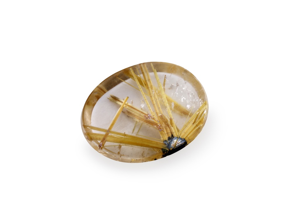 [QZVT1306X1] Rutilated Quartz 13x10.4mm Oval